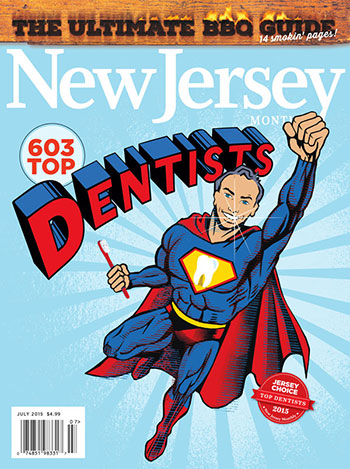 New Jersey Monthly 2015 Top Dentists cover