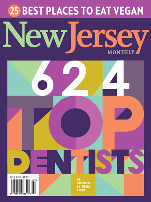 New Jersey Monthly 2019 cover featuring Top Dentists