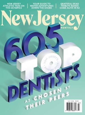 New Jersey Monthly 2024 cover featuring Top Dentists