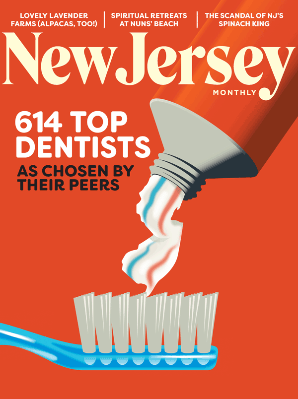 New Jersey Monthly 2025 cover featuring Top Dentists